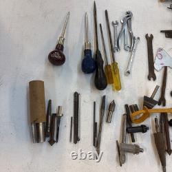 Wood Working Tools Lot (Files, Chisels, Taps, Cutters, Drill Bits And More)