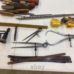 Wood Working Tools Lot (Files, Chisels, Taps, Cutters, Drill Bits And More) Wood Working Tools Lot (Files, Chisels, Taps, Cutters, Drill Bits And More)