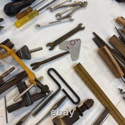 Wood Working Tools Lot (Files, Chisels, Taps, Cutters, Drill Bits And More)