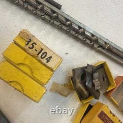 Wood Working Tools Lot (Files, Chisels, Taps, Cutters, Drill Bits And More)