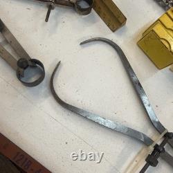 Wood Working Tools Lot (Files, Chisels, Taps, Cutters, Drill Bits And More)