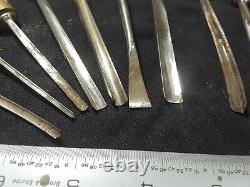 Wood carving tools mixed set. Mathieson