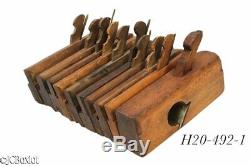 Wood wooden PLANE TOOL MOLDING woodworking carpenter tools beads side ALBANY