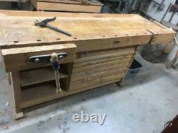 WoodWorking Bench, Waldman, 72 x 24 Very Nice