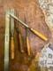 Woodworkers Chisels 4 x 7 long, 1/4, 1/2, 1 and 1 with a crank handle