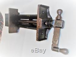 Woodworkers Heavy Duty Bench Vise (1 Diam. Screw), Opens to 10, 7-1/8 Wide