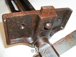 Woodworkers Heavy Duty Bench Vise (1 Diam. Screw), Opens to 10, 7-1/8 Wide