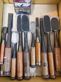 Woodworking Chisel Gouge Set with Whetstones Vintage Ready to Use Excellent