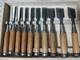 Woodworking Chisel Set 10pcs High Quality Tools with Handles