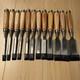 Woodworking Chisel Set 12pc with Blade Covers DIY Hand Tools for Woodworking