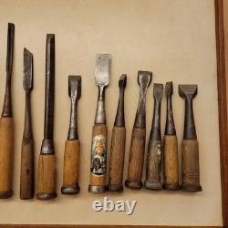 Woodworking Chisel Set 15pc Carpentry Tools Handcrafted Woodworking Quality