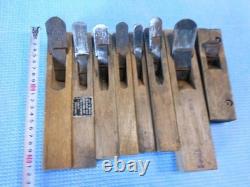 Woodworking Planes 8pc Set Kanna Block Hand Plane Variety Blades DIY