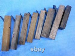 Woodworking Planes 8pc Set Kanna Block Hand Plane Variety Blades DIY