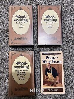 Woodworking Series For Kenneth E. Bowers X3 VHS By Punkin Hollow