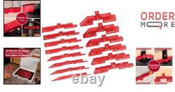 Woodworking Setup Blocks Aluminum 14pcs Height Gauge Set for Router Table