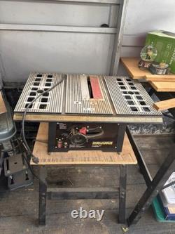 Woodworking Shop tables and tools