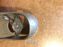 Woodworking Vintage Stanley Hand Plane lot 9 1/2, 7, 118, bull nose