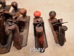 Woodworking plane lot No 8, 7, 6, 5, 4, 3, # 2 Stanley more collectible lot P1