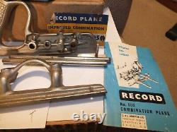 Woodworking tools Record No 050 improved combination plane vintage