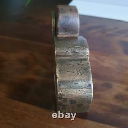 Working Antique Gun Metal Preston Bullnose Plane 1 (25mm) Blade Oak Wedge