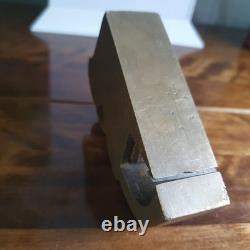 Working Antique Gun Metal Preston Bullnose Plane 1 (25mm) Blade Oak Wedge