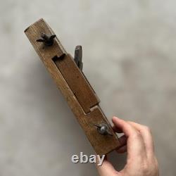 Yukyu Japanese Chamfer Hand Plane Mentori Kanna Adjustable Fence Wood Tool